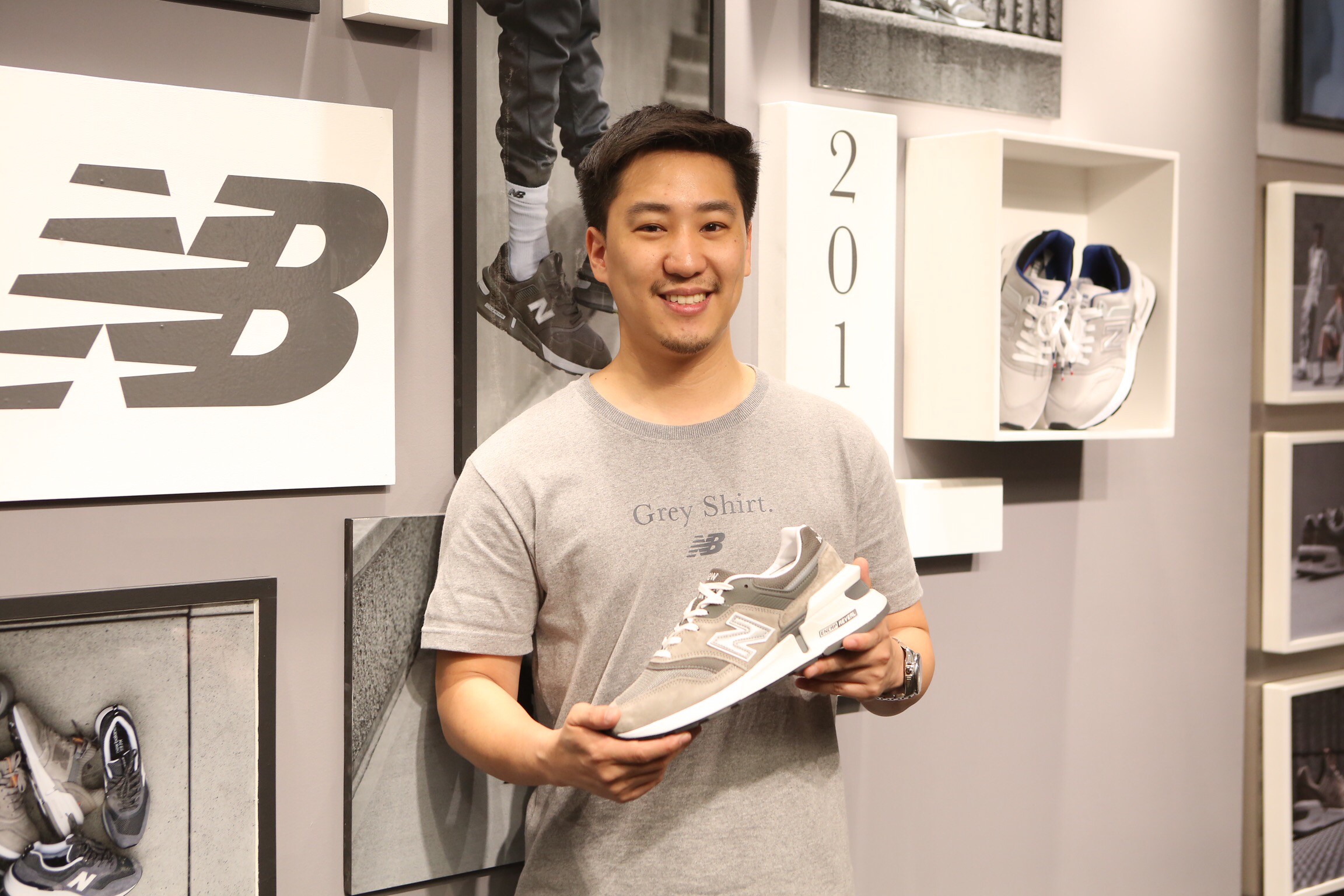 NEW BALANCE GREY DAY 2019